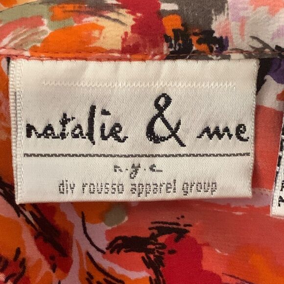 Vintage Silk Bomber Jacket LG Women's Long Sleeves Art to Wear Lightweight Coat - Picture 12 of 14